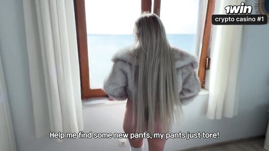 Кто катается на лыжах с голой сиськой?