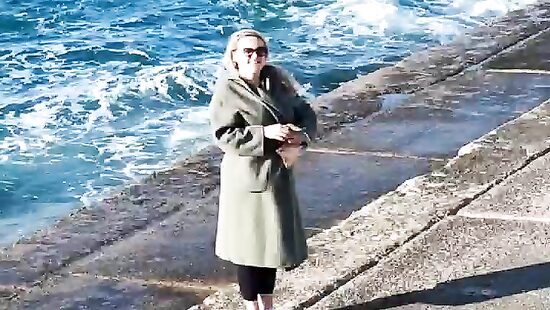 чуть в море не унесло